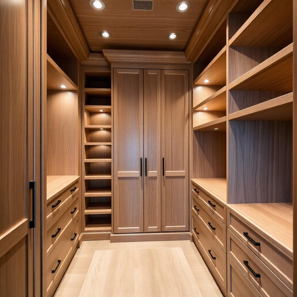 Custom Walk-in Closet — completed by Titan Contracting in Hamilton, ON