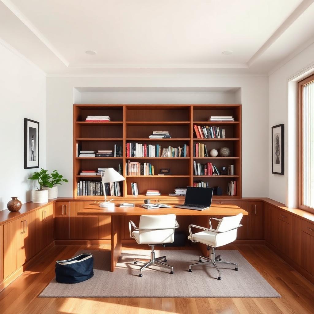 Executive Home Office — completed by Titan Contracting in Hamilton, ON