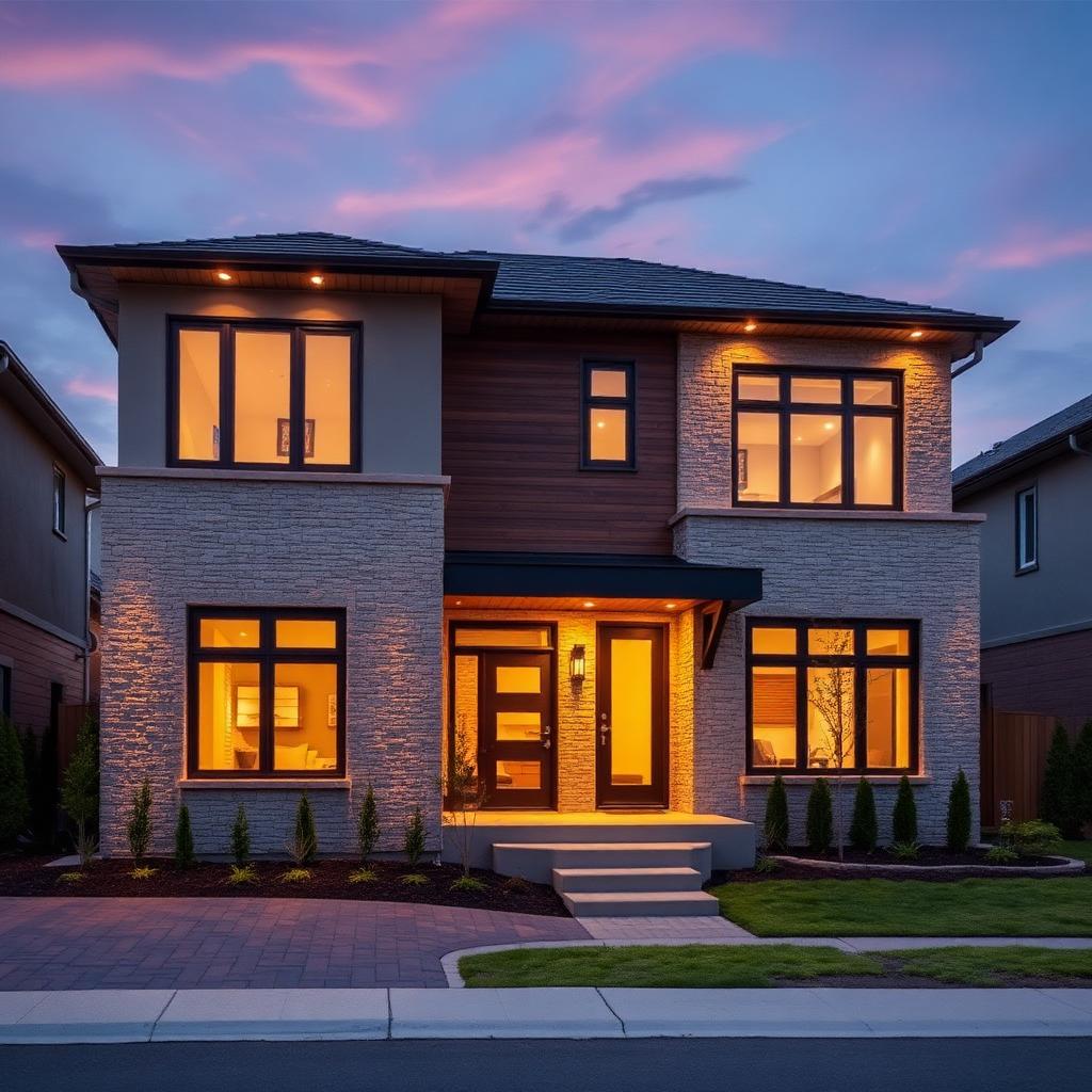 Modern Family Residence — completed by Titan Contracting