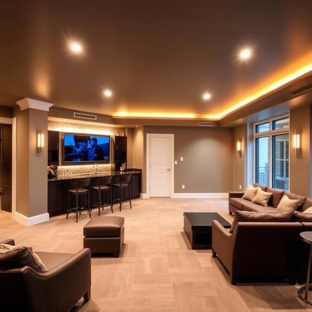 Basement Finishing — Titan Contracting